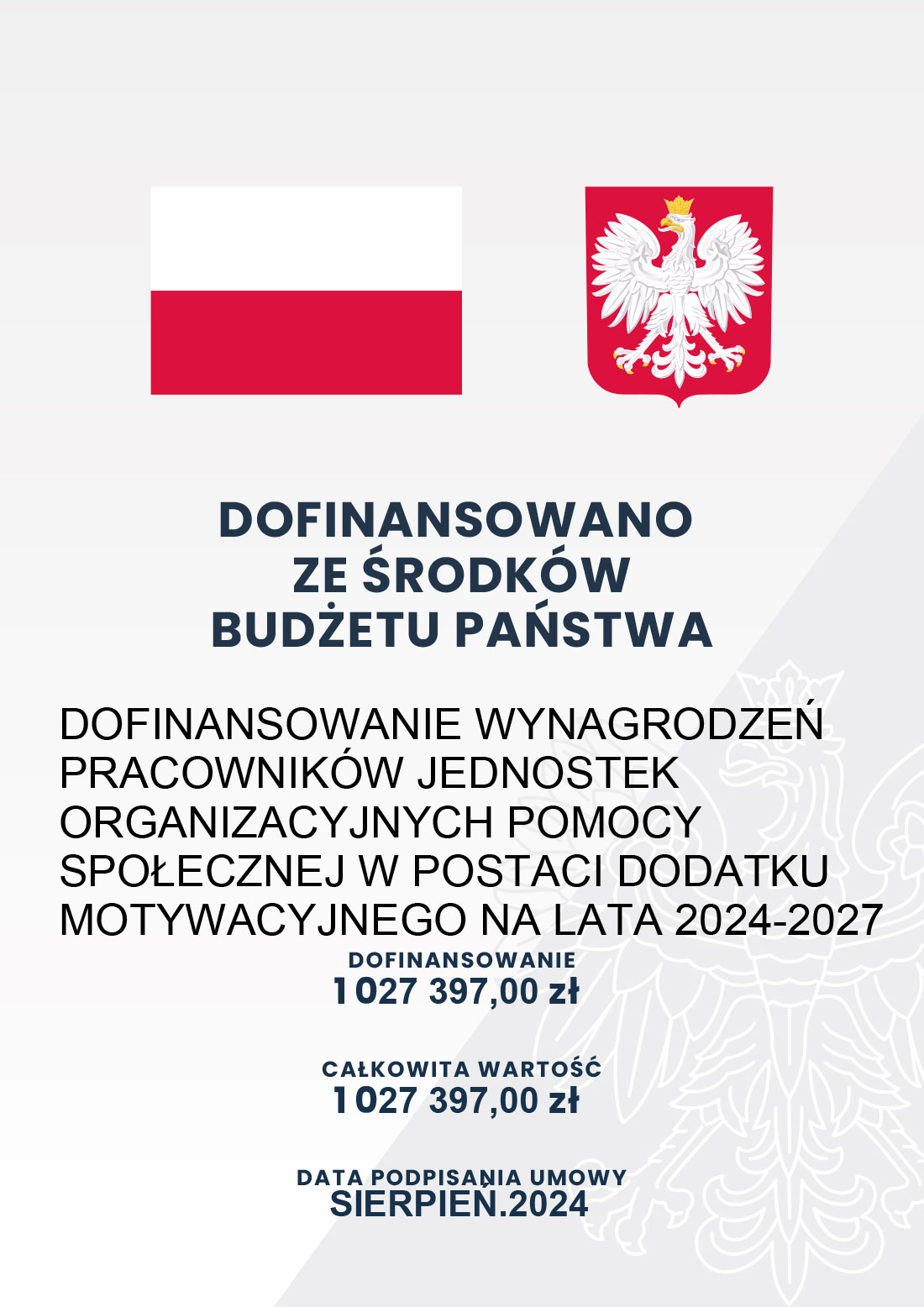 Ilustracja wprowadzenia: Rządowy program  „Dofinansowanie wynagrodzeń pracowników jednostek organizacyjnych pomocy społecznej w postaci dodatku motywacyjnego na lata 2024-2027”